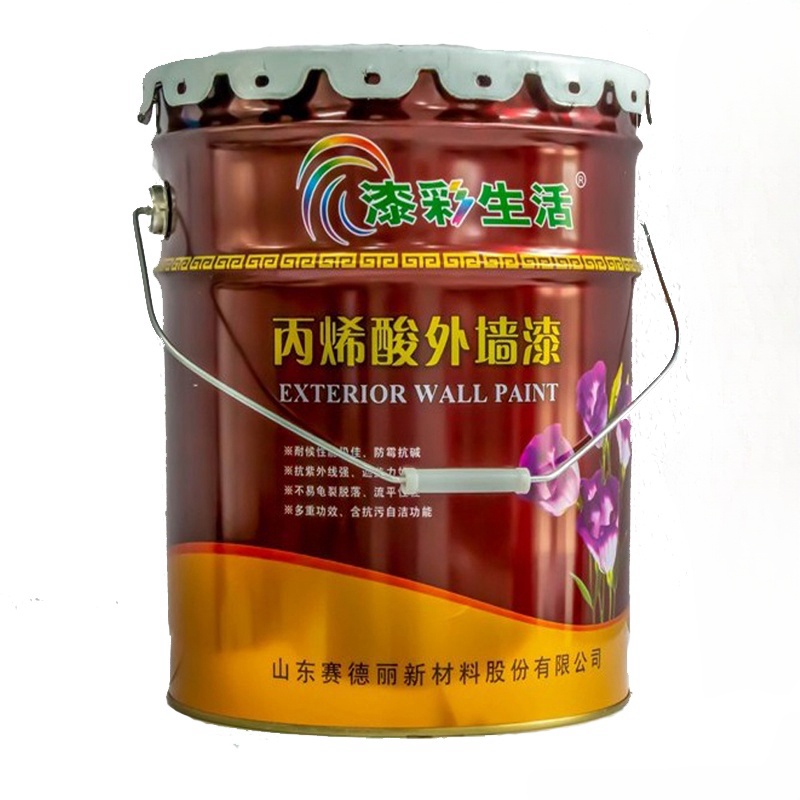 Acrylic exterior wall paint